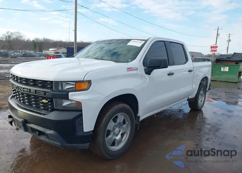 2022 Chevrolet Silverado 1500 Ltd 4Wd Short Bed Wt z USA, uszkodzony, nr VIN 1GCUYAED4NZ208073